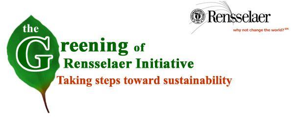 Rensselaer Logo - The Greening of Rensselaer