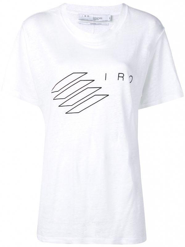 Iro Logo - Iro Logo Print T-shirt - Farfetch