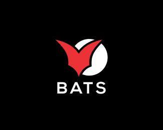 Bats Logo - bats logo Designed by vectorizm | BrandCrowd