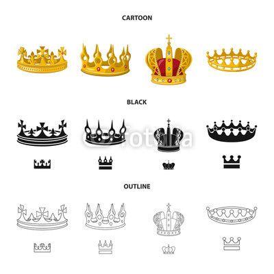 Nobility Logo - Vector illustration of medieval and nobility logo. Collection of ...