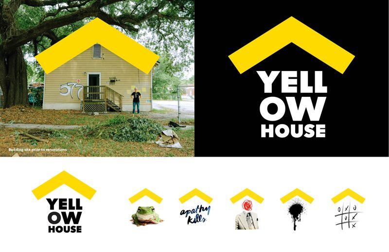 Flexible Logo - Yellow House's Simple, Flexible, Resonant New Logo