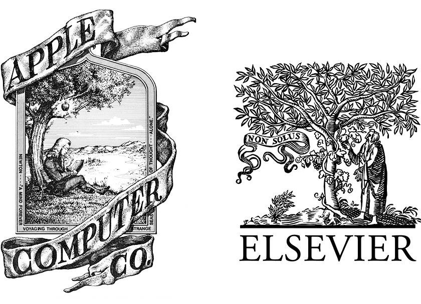 Elsevier Logo - Logos: Apple vs. Elsevier