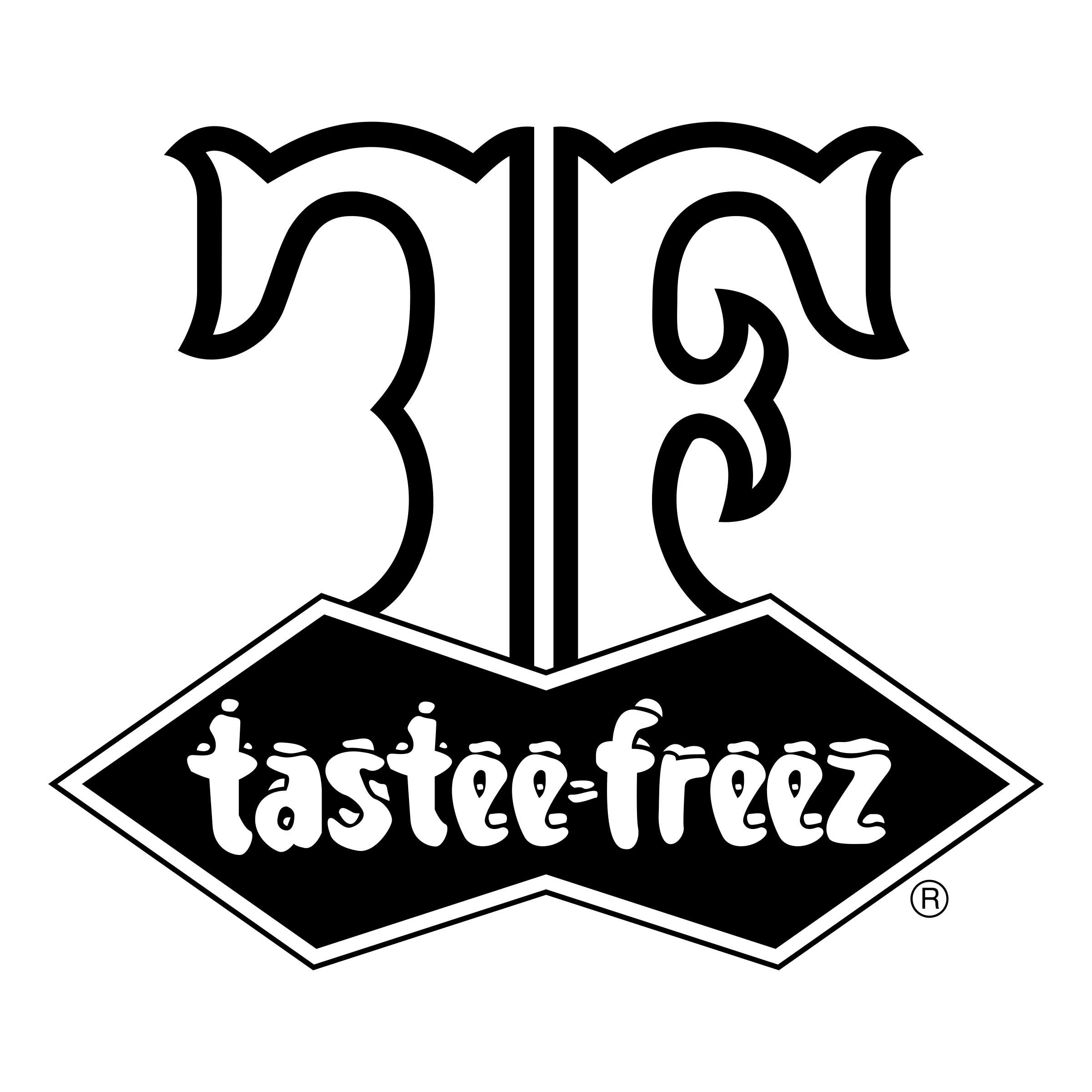 Tastee Logo - Tastee Freez Logo PNG Transparent & SVG Vector - Freebie Supply