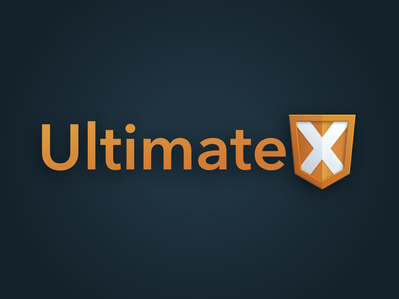 Ultimate Logo - Ultimate X Logo Detail by Tyler Corbett on Dribbble