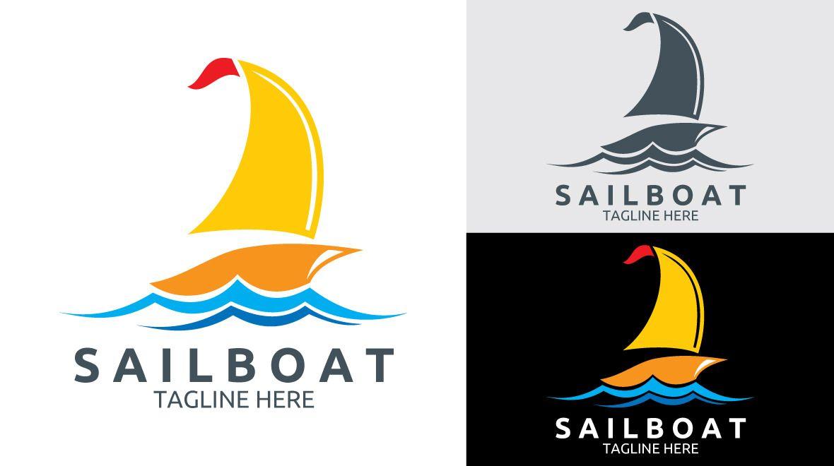 Sailboat Logo - Sailboat & Graphics