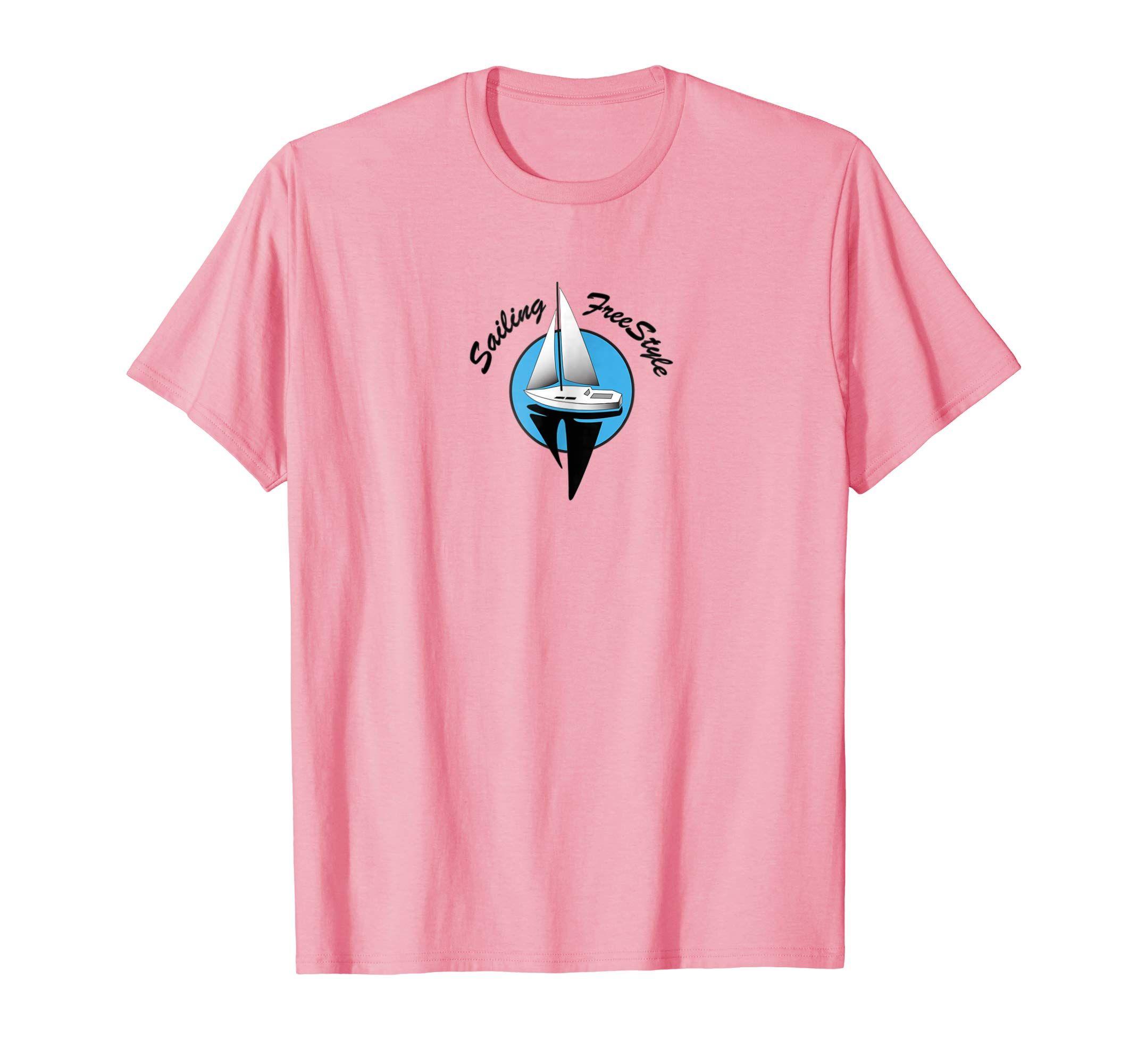 Sailboat Logo - Sailing FreeStyle Sailboat Logo T Shirt