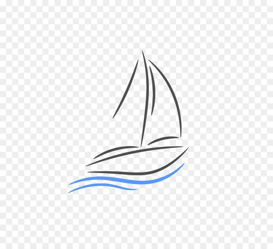 Sailboat Logo - Logo Line Art png download*820 Transparent Logo png