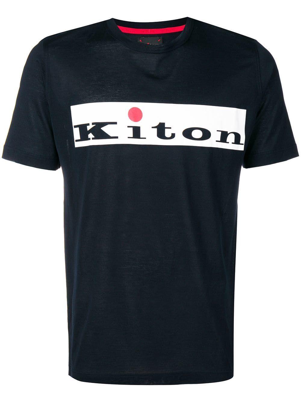 Kiton Logo - KITON KITON LOGO T-SHIRT - SCHWARZ. #kiton #cloth | Kiton in 2019 ...