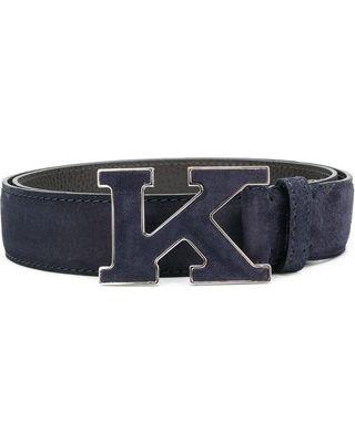 Kiton Logo - New Deal Alert! Kiton logo plaque belt - Blue