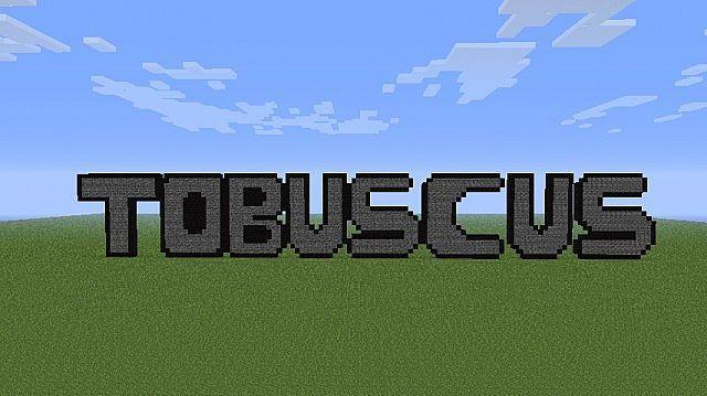 Tobuscus Logo - TOBUSCUS LOGO! Minecraft Project
