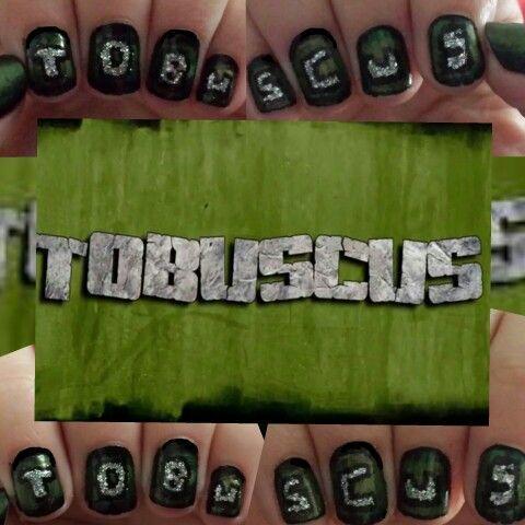 Tobuscus Logo - Tobuscus logo nails. Toby Turner. Audience. Nail art | Nails <3