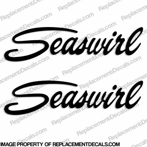 Seaswirl Logo - SeaSwirl Boat Logo Decals - Any Color!