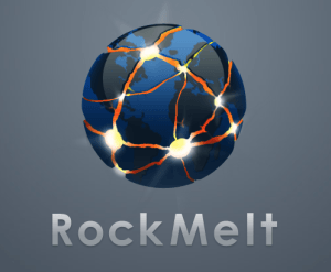 RockMelt Logo - Despite Its Logo, Social Browser Rockmelt Isn't Earth-Shattering ...