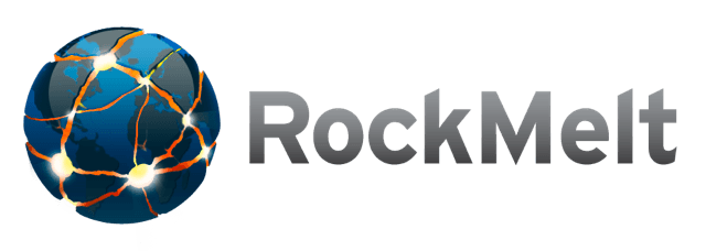 RockMelt Logo - Social Browser RockMelt Has Deep Facebook Connection Swisher