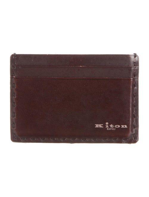 Kiton Logo - Kiton Leather Logo Card Holder - Accessories - KIT21470 | The RealReal