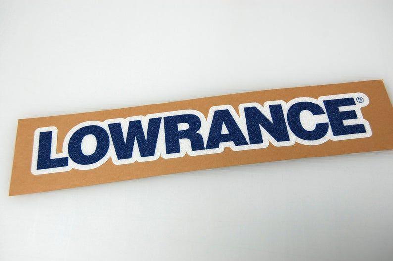 Lowrance Logo - Lowrance - Bass Boat Carpet Graphic - Decal Logo