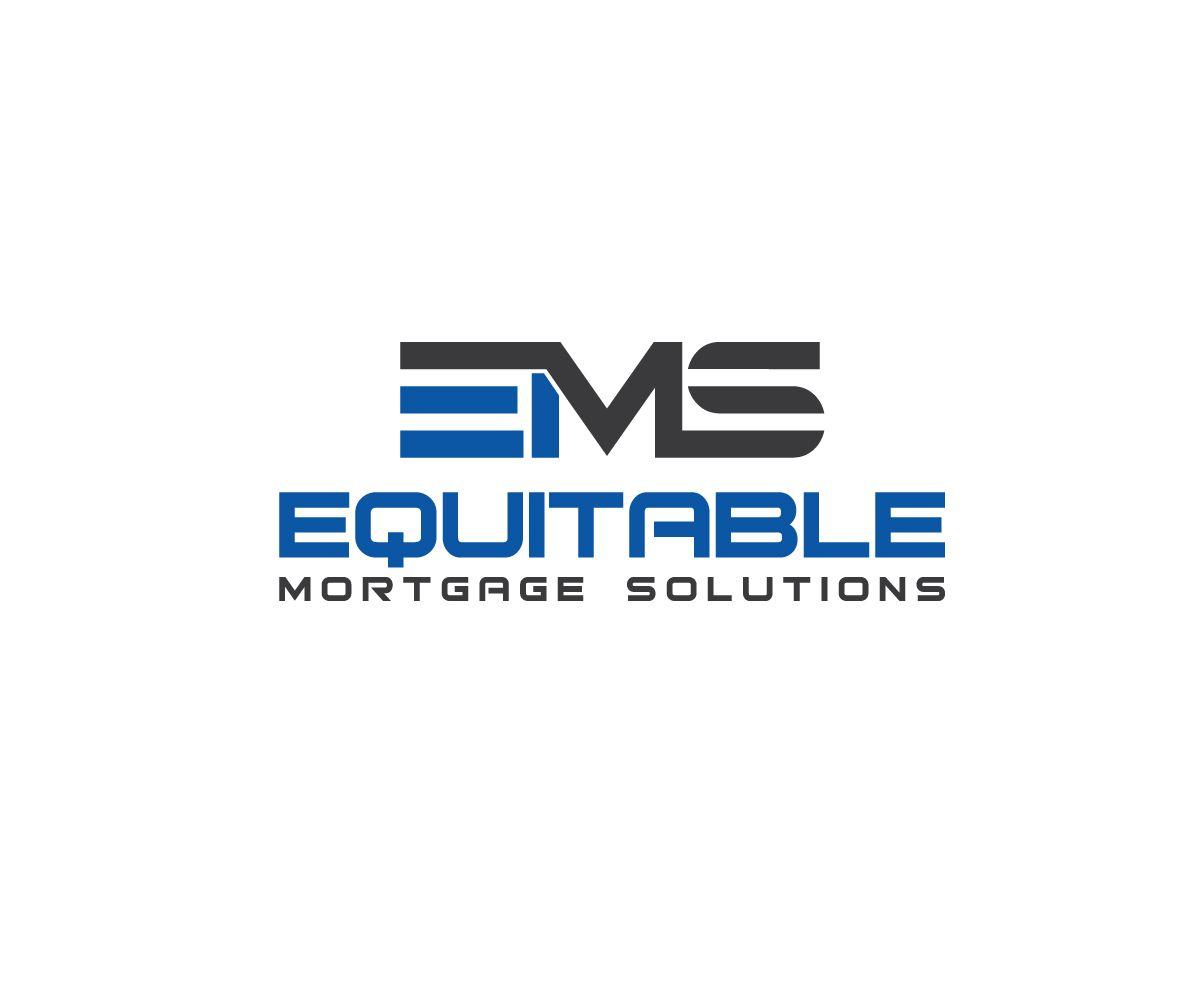 Equitable Logo - Modern, Bold, Mortgage Logo Design for EMS Mortgage