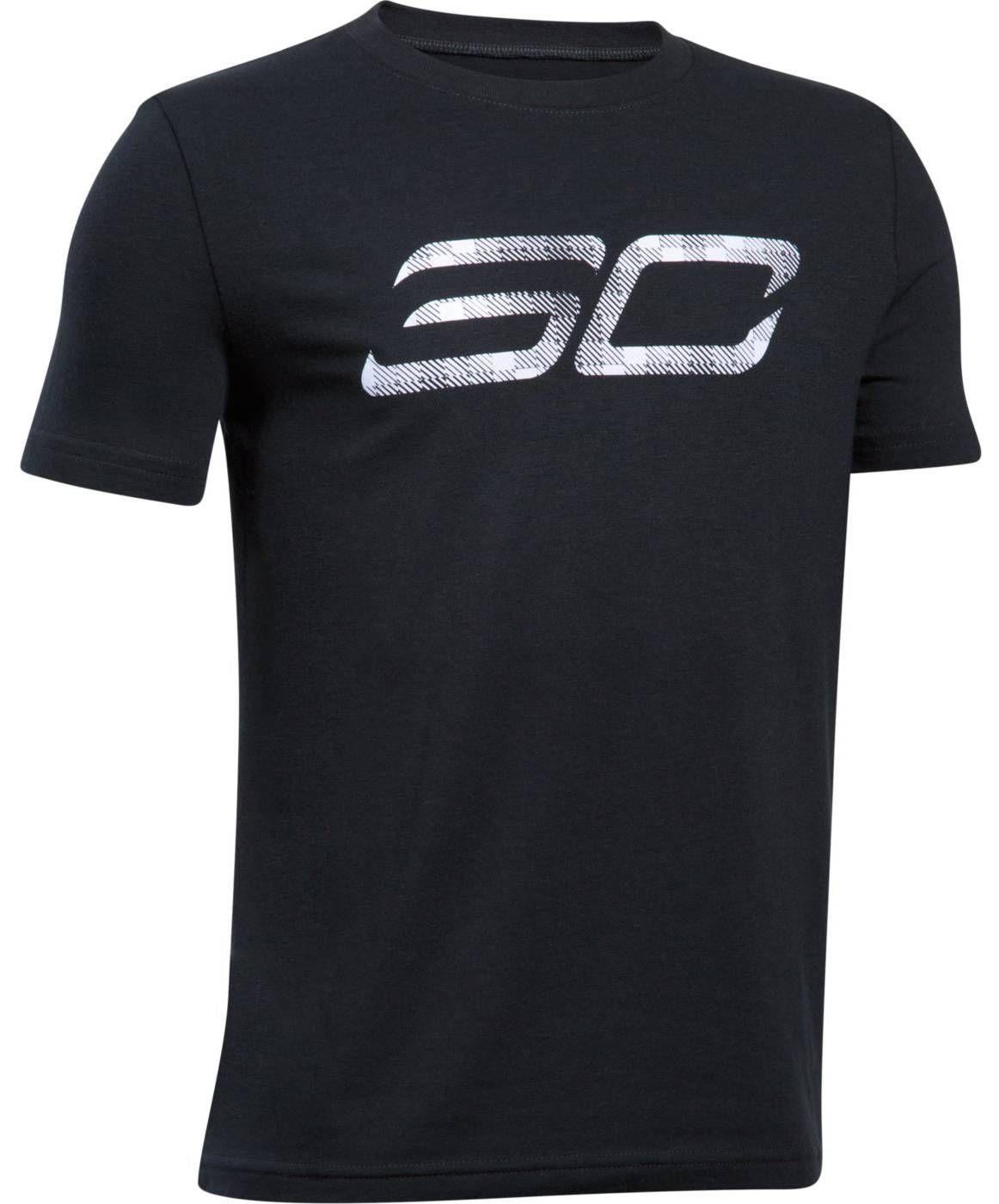 SC30 Logo - Under Armour Boys' SC30 Logo Short Sleeve T Shirt