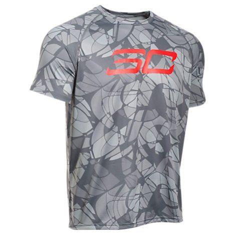 SC30 Logo - The Lowest Price Men Under Armour SC30 Logo Perfect T-Shirt - Grey ...