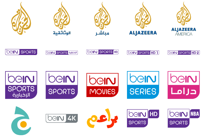 Bein Logo - download font logos bein aljazeera color #font ttf otf 64 #logos