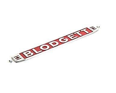 Blodgett Logo - Blodgett 11255 Blodgett Assembly Nameplate