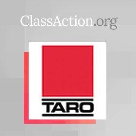 TaroPharma Logo - Securities Class Action Filed Against Taro Pharmaceutical Industries