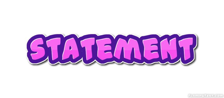 Statement Logo - statement Logo | Free Logo Design Tool from Flaming Text