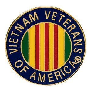 VVA Logo - Amazon.com: Vietnam Veterans Of America - Vva - 1 Logo Pin: Toys & Games