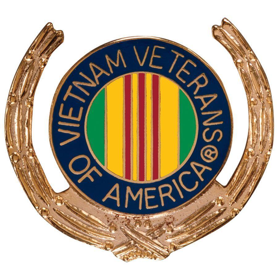 VVA Logo - VVA Logo Pin With Wreath 1