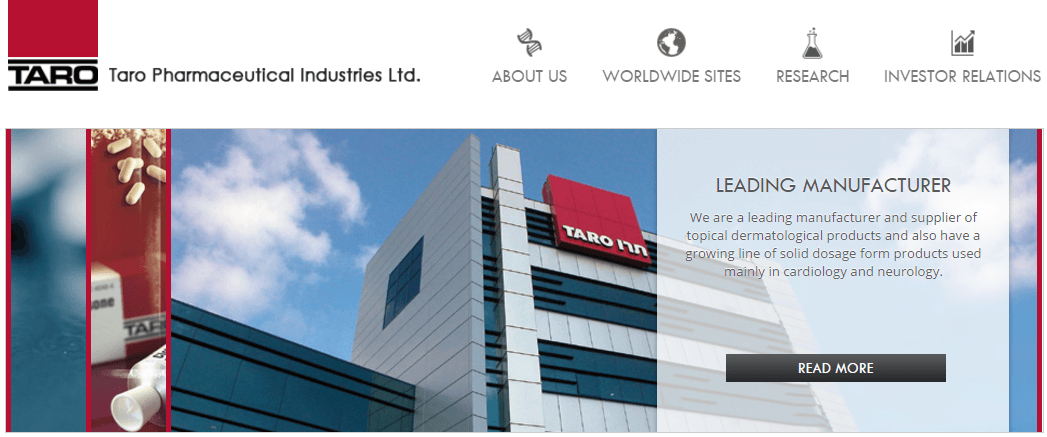TaroPharma Logo - Taro Pharmaceuticals: Taro Pharma arm to buy Canadian co Thallion ...