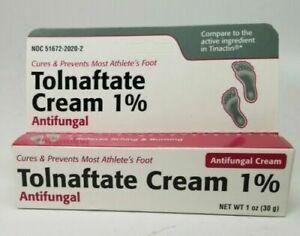 TaroPharma Logo - Details about LOT OF 3 TOLNAFTATE 1% Antifungal Cream (compare to Tinactin)  by Taro Pharma 1OZ