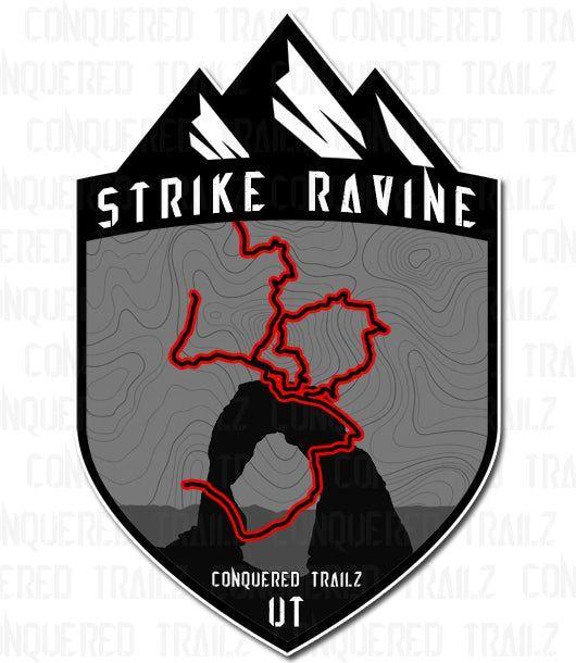 Ravine Logo - Strike Ravine Trail Badge