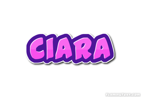 Ciara Logo - Ciara Logo | Free Name Design Tool from Flaming Text