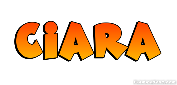 Ciara Logo - Ciara Logo | Free Name Design Tool from Flaming Text