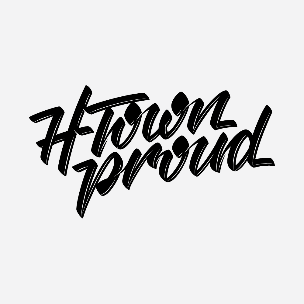 H-Town Logo - H-Town Proud - Tinlun Studio