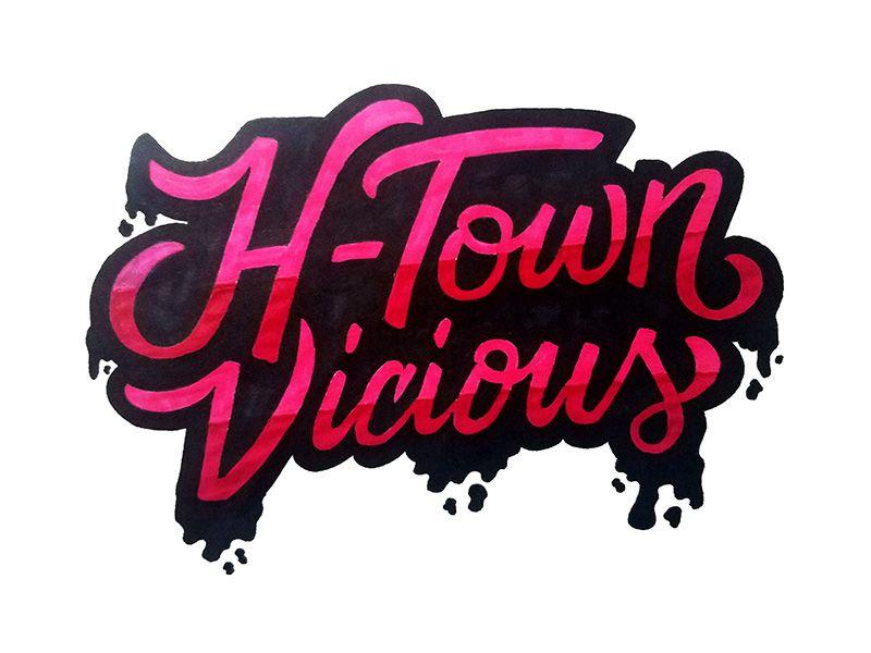 H-Town Logo - H Town Vicious By Jessica Molina On Dribbble