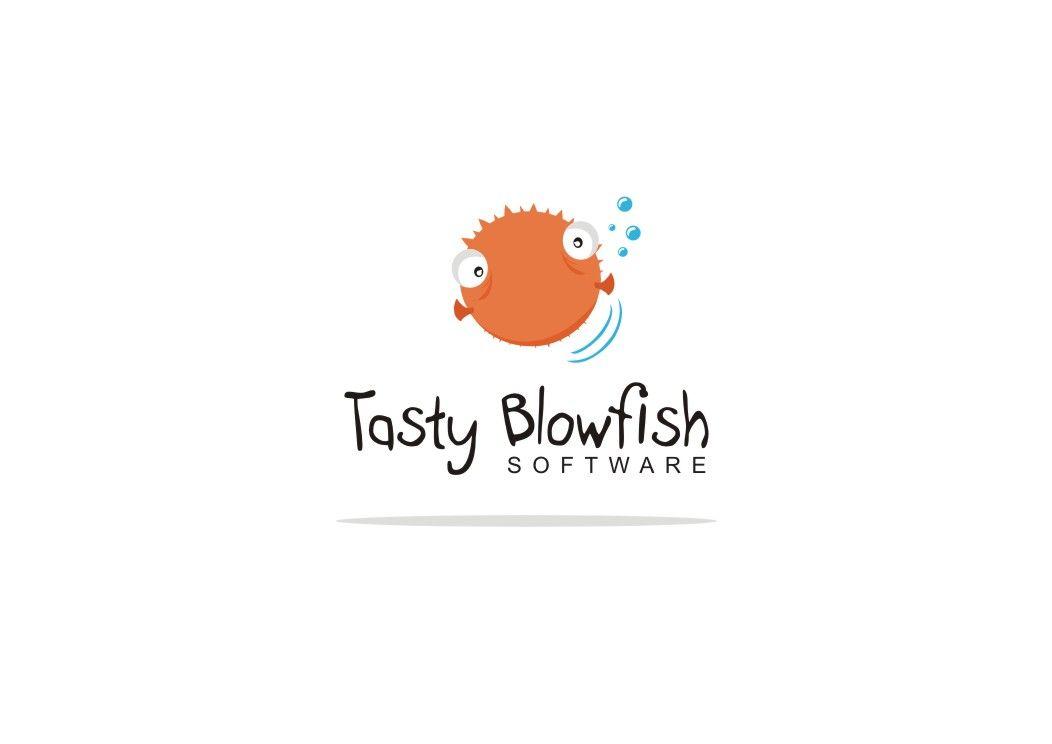 Blowfish Logo - Tasty Blowfish logo by maneka. Logo Design. Logos design, Logo