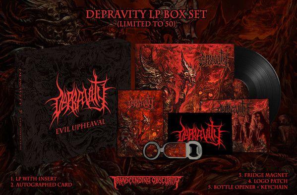 Depravity Logo - Depravity - Evil Upheaval (Box Set, Album, Limited Edition) | Discogs