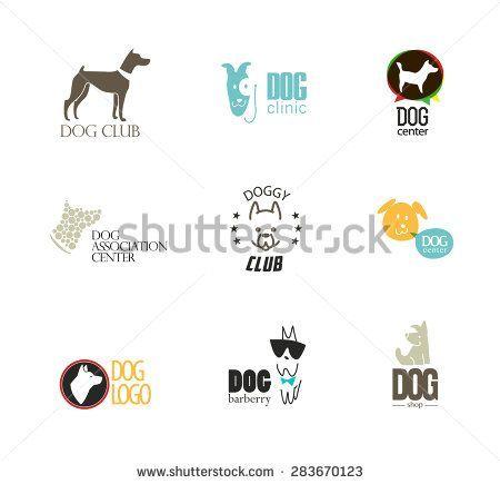 SportDOG Logo - Vector collection of dog logo. Logo for pet club or shop, doggy