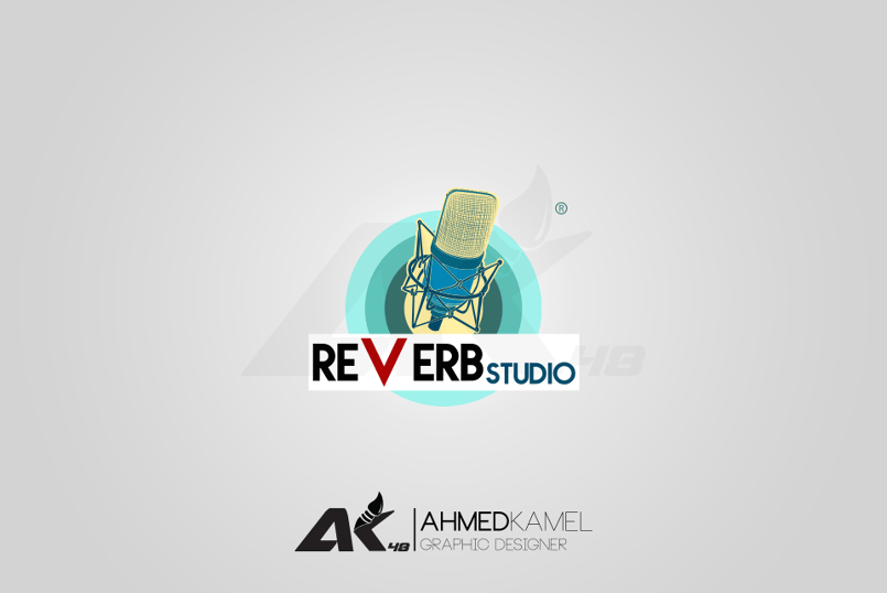 Kamek Logo - reverbstudio | logo - By Ahmed Kamek- 583885_ahmed :: Tasmeem ME