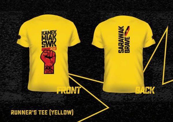 Kamek Logo - Kamek Miak Sarawak Runner T-Shirt