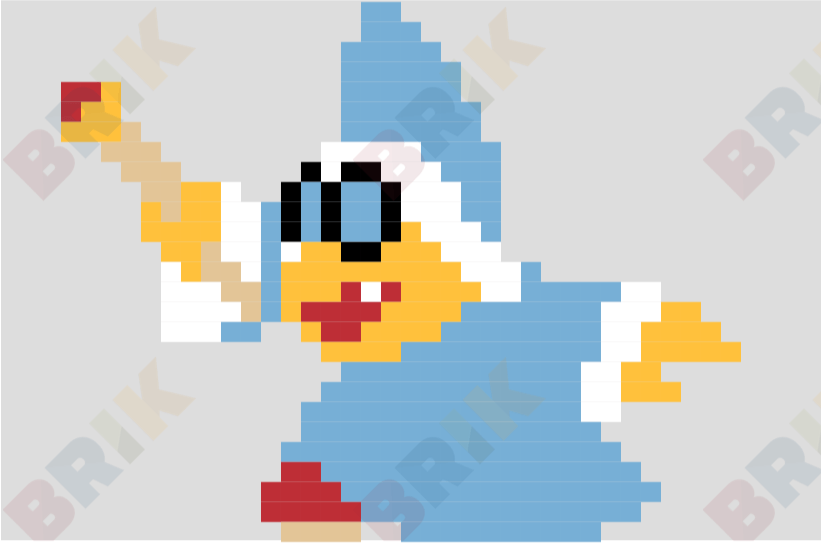 Kamek Logo - Kamek Pixel Art – BRIK