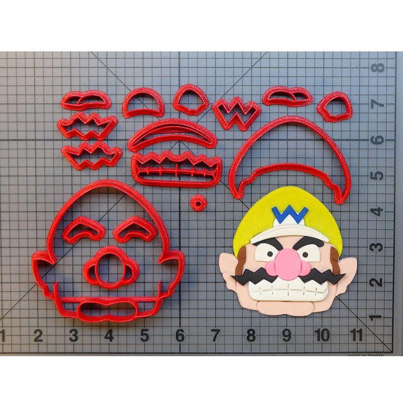 Kamek Logo - Cartoon TV Super Mario Cookie Cutter Set Made 3D Printed Kamek Logo Fondant  Cupcake Top Cookie Cutter Cake Decoration Tools