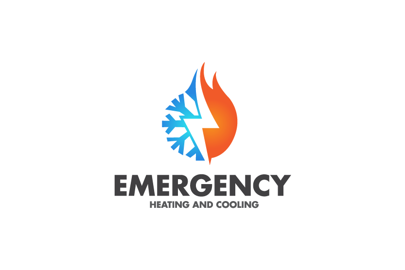 HVAC Logo - Elegant, Playful, Hvac Logo Design for Emergency Heating and Cooling