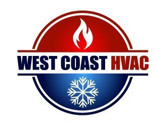 HVAC Logo - WEST COAST HVAC logo design