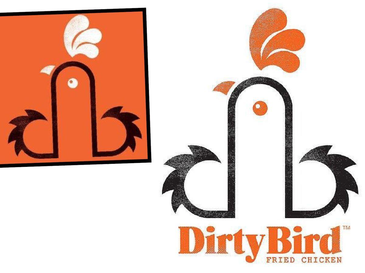 Rude Logo - Dirty Bird Cardiff food company defends 'rude phallic' logo - what ...