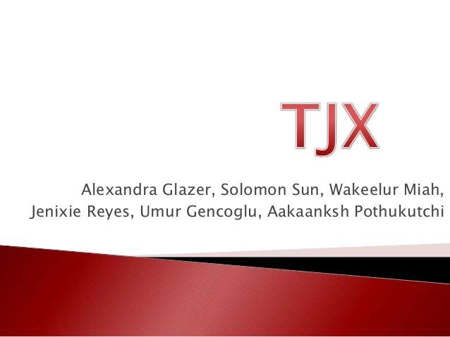 TJX Logo - Organizing for Effective Management: TJX