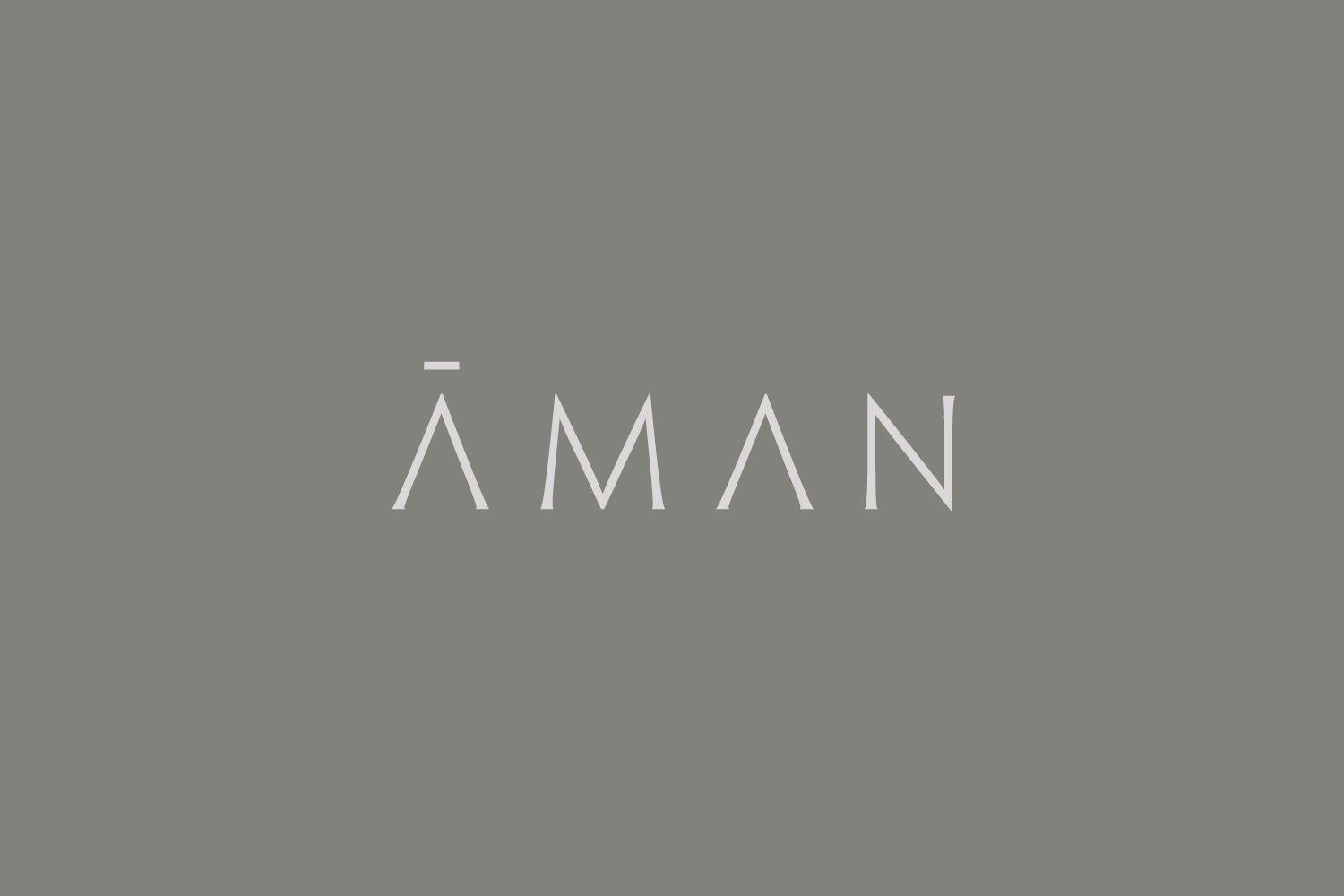 Aman Logo - New Brand Identity for Aman by Construct — BP&O