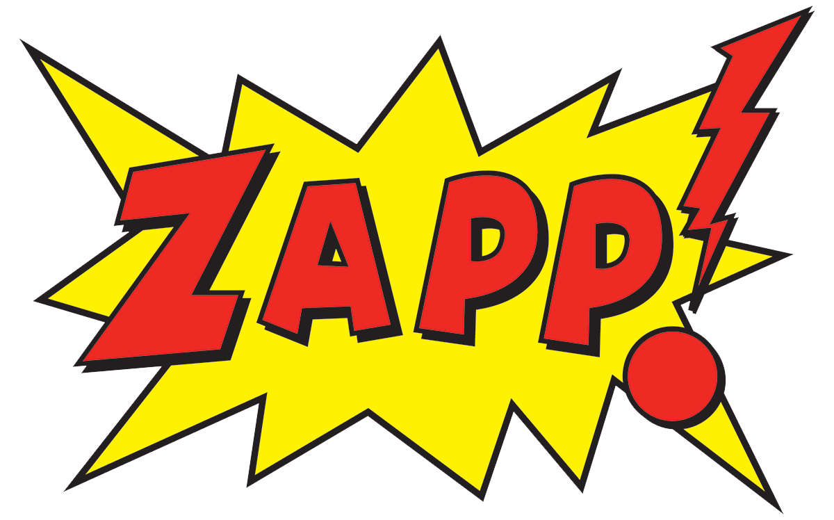 Zapp's Logo - Zapp Comics - comic book store, comic book buyer