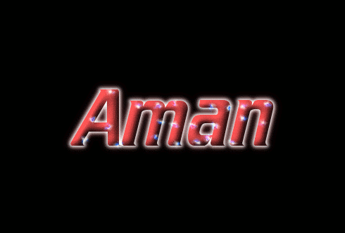 Aman Logo - Aman Logo | Free Name Design Tool from Flaming Text